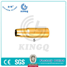 Kingq MIG / Mag / CO2 Tweco Bico de gás para tocha de soldagem